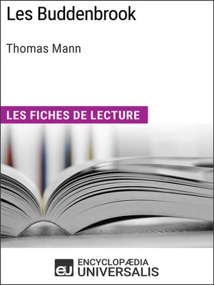 cover image of Les Buddenbrook de Thomas Mann